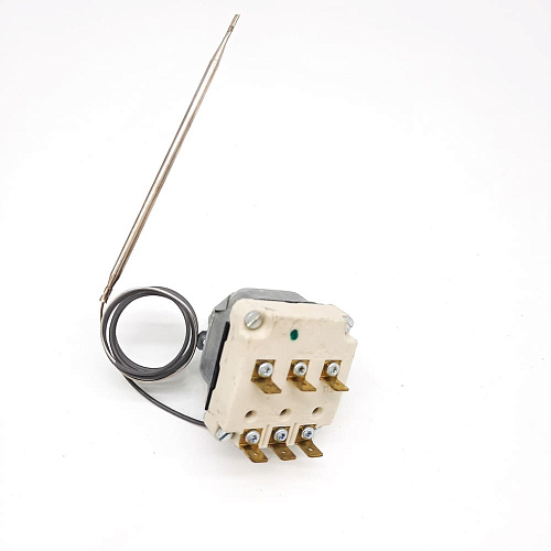 Термостат духовки 3P/1,0m/50-300°С/16A/400V/F6.3 код 55.34052.020 (ориг. EGO) Термостат духовки 3P/1,0m/50-300°С/16A/400V/F6.3 код 55.34052.020 (ориг. EGO)