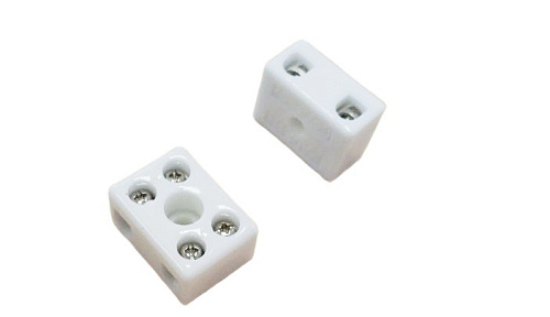 *Колодка керамическая 20А/250В/29x22x16/2P/d4,0мм/М4 (HC) *Колодка керамическая 20А/250В/29x22x16/2P/d4,0мм/М4 (HC)