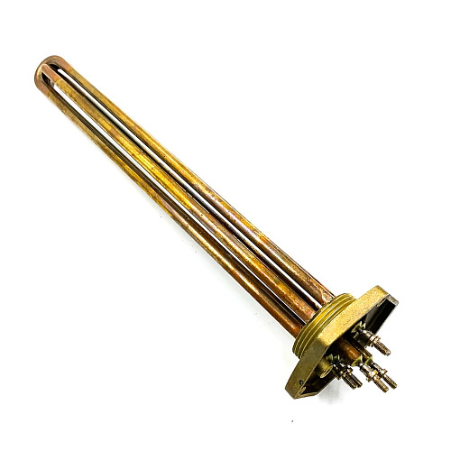 Блок 6,0 кВт G1,5" ТЭН тип RTF 3x2кВт/230В/M4 L=37см Блок 6,0 кВт G1,5" ТЭН тип RTF 3x2кВт/230В/M4 L=37см