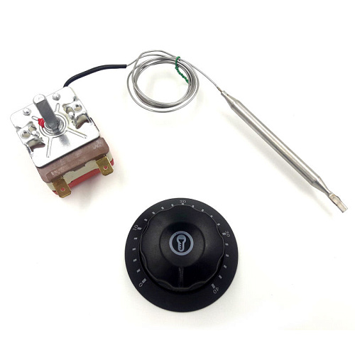 Термостат 10-40°C для тепловой пушки 16A/250V/0,9m/20mm Термостат 10-40°C для тепловой пушки 16A/250V/0,9m/20mm