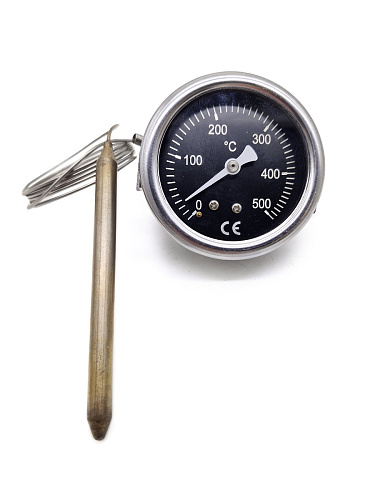 Термометр стрелочный капиллярный 0-500°С Термометр стрелочный капиллярный 0-500°С