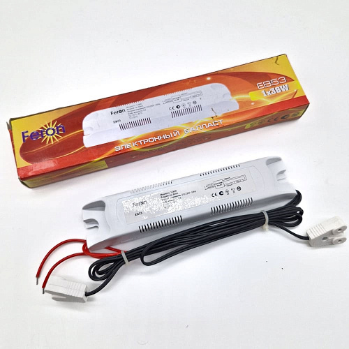 Балласт электронный Feron 1x36W 162*33*14mm EB53 Балласт электронный Feron 1x36W 162*33*14mm EB53