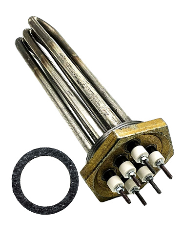 Блок тэн G2,5" 3кВт для электрокотлов L=30см Блок тэн G2,5" 3кВт для электрокотлов L=30см