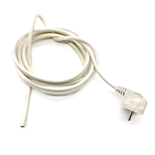 Кабель электрический (сетевой шнур) ПВС 3х1,0 мм2 3,2м с "евро" вилкой Кабель электрический (сетевой шнур) ПВС 3х1,0 мм2 3,2м с "евро" вилкой