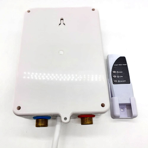 Водонагреватель проточный 5500Вт/220В c пультом ДУ и дисплеем LF-002A Водонагреватель проточный 5500Вт/220В c пультом ДУ и дисплеем LF-002A