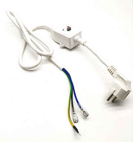 Кабель 1,4 м электрический с УЗО водонагревателей 30ma. Универсальный Кабель 1,4 м электрический с УЗО водонагревателей 30ma. Универсальный