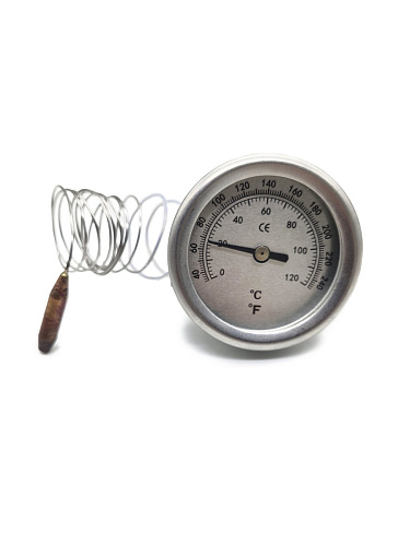 Термометр капиллярный стрелочный до 120°С Термометр капиллярный стрелочный до 120°С