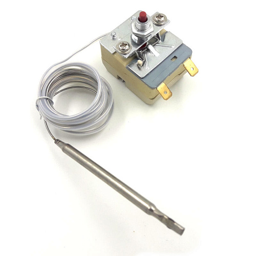 Термостат парогенератора защитный 20А/250V/1,6m/F6,3/S160°С Термостат парогенератора защитный 20А/250V/1,6m/F6,3/S160°С