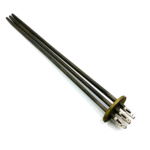 Блок ТЭН 6 кВт. ELEKO, Фл.ø64 3хТЭН83А6.5/2.0 J230/L=40см Блок ТЭН 6 кВт. ELEKO, Фл.ø64 3хТЭН83А6.5/2.0 J230/L=40см