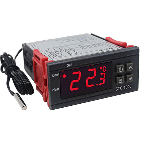 Терморегулятор для коптильни stc-1000 10А 220В Терморегулятор для коптильни stc-1000 10А 220В