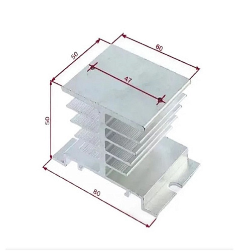 Радиатор под твердотельное реле SSR-1 Радиатор под твердотельное реле SSR-1