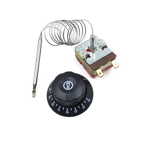 Термостат тепловой 16A/250V/0,9m/20mm/30-120°С (mod.T120-1RF-082)+Р* Термостат тепловой 16A/250V/0,9m/20mm/30-120°С (mod.T120-1RF-082)+Р*