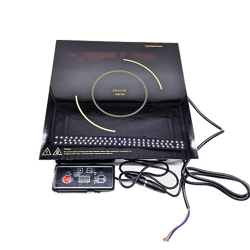 Индукционная плитка 3500Вт для самогоноварения 320x320 мм Индукционная плитка 3500Вт для самогоноварения 320x320 мм