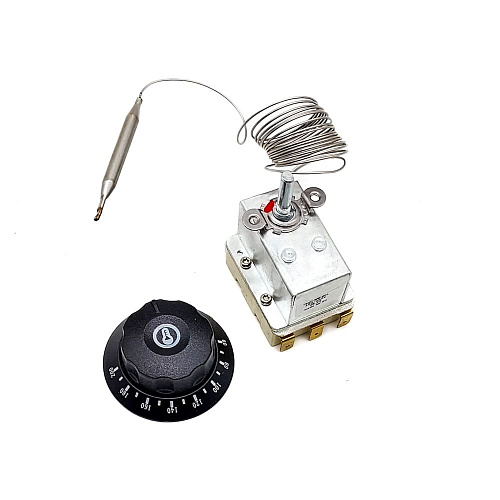 Термостат для фритюра 50-200°С трехфазный регулируемый с ручкой Термостат для фритюра 50-200°С трехфазный регулируемый с ручкой