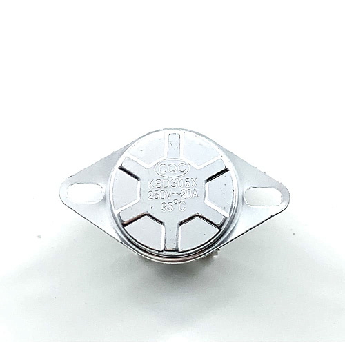 Термостат с двойной защитой на 93°С KSD306X/20A/250B/93°С 2-х полюсной Термостат с двойной защитой на 93°С KSD306X/20A/250B/93°С 2-х полюсной