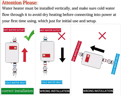 Водонагреватель проточный XY-FG 3800Вт/220В Водонагреватель проточный XY-FG 3800Вт/220В