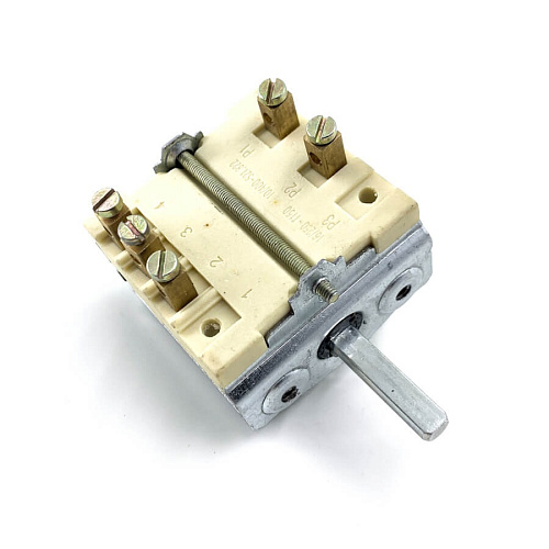 Переключатель ПМ4 16А/250В керамика код: 49.24015.000 (без сигнального контакта) EGO Переключатель ПМ4 16А/250В керамика код: 49.24015.000 (без сигнального контакта) EGO