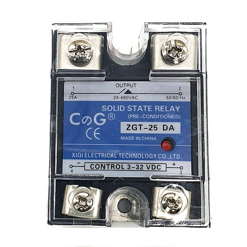 Твердотельное реле SSR ZGT-25DA Твердотельное реле SSR ZGT-25DA